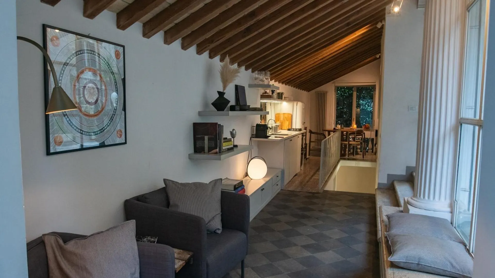 Historical Palace Apartment With Large Terrace Rome